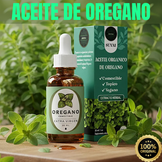 ACEITE VEGETAL DE SEMILLAS DE OREGANO SUYAI™ ⭐⭐⭐⭐⭐Fortalece tu sistema inmunológico. PRODUCTO CON REGISTRO SANITARIO